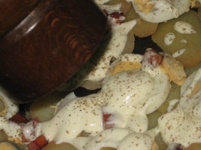 cartofi gratin cu bacon 004