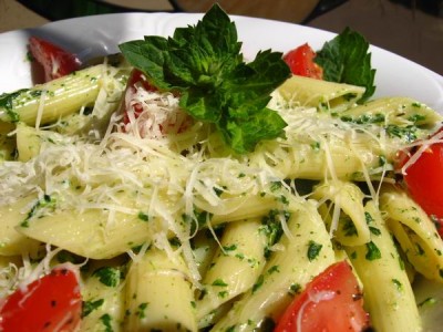 penne cu spanac 008 penne cu spanac 008