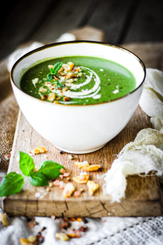 supă cremă de leurdă