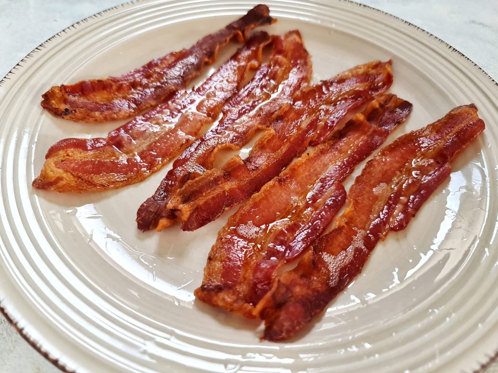 pregătire bacon prăjit