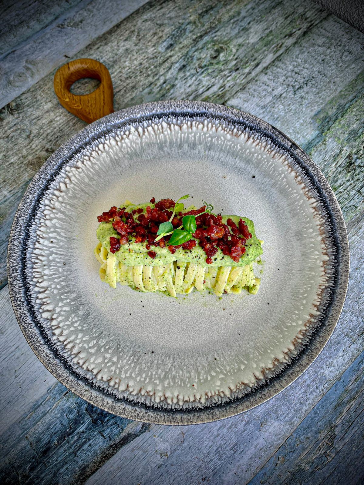 linguine cu sos broccoli
