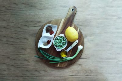 ingrediente salata de mazăre