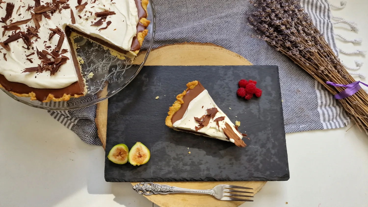French silk pie sau plăcintă cu ciocolată