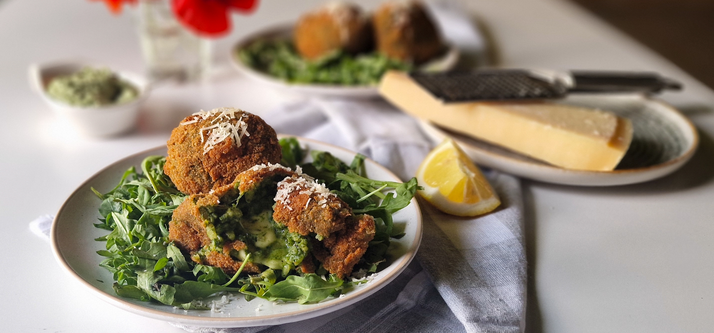 Arancini de poveste (vegetarian)