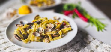 Tagliatelle con vongole