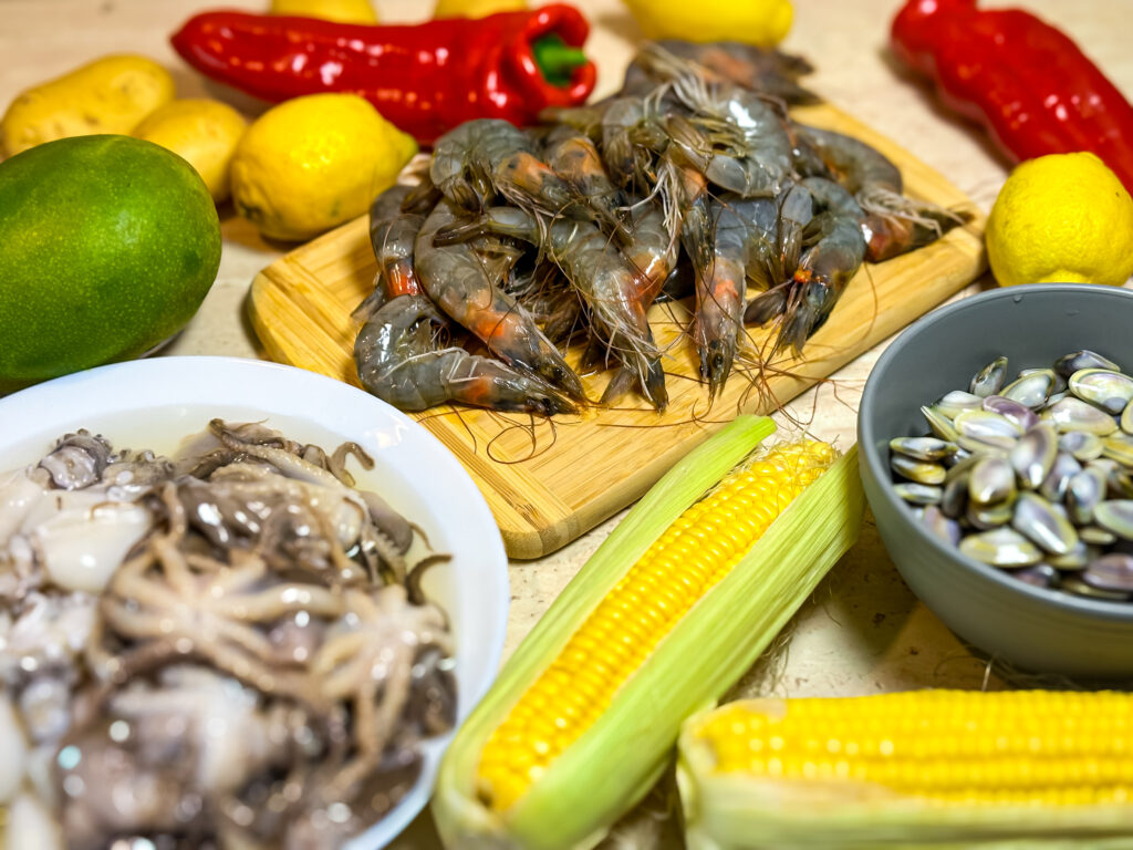 Ingrediente Seafood Boil