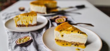 cheesecake cu fructul pasiunii