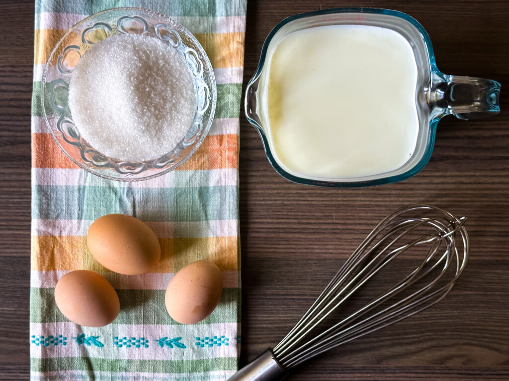 Ingrediente Budincă de caramel