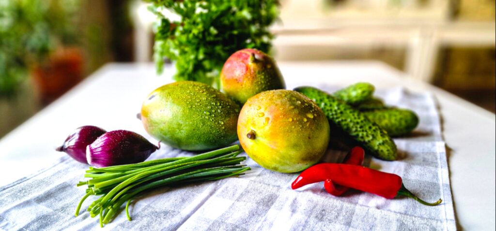 ingrediente Gazpacho de mango