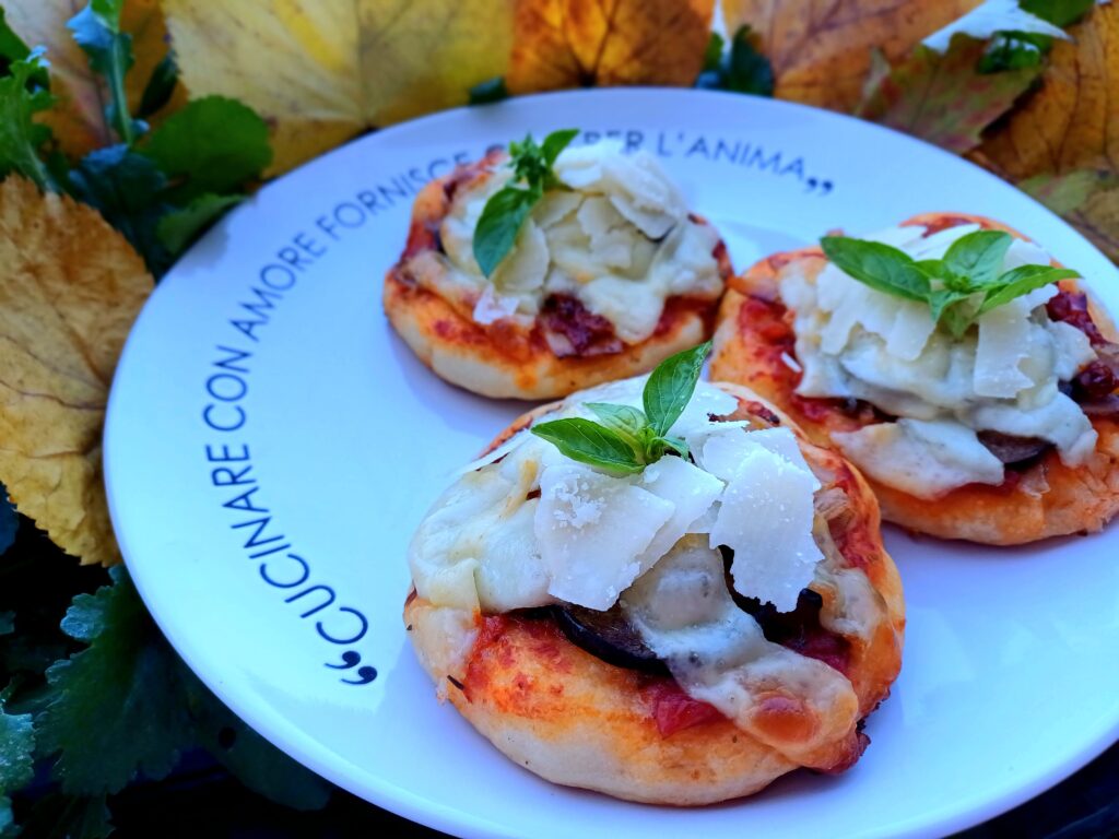 Mini pizza gourmet