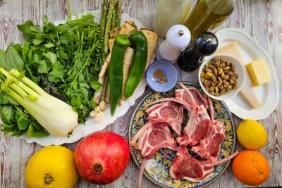 Ingrediente cotlete de berbecuț