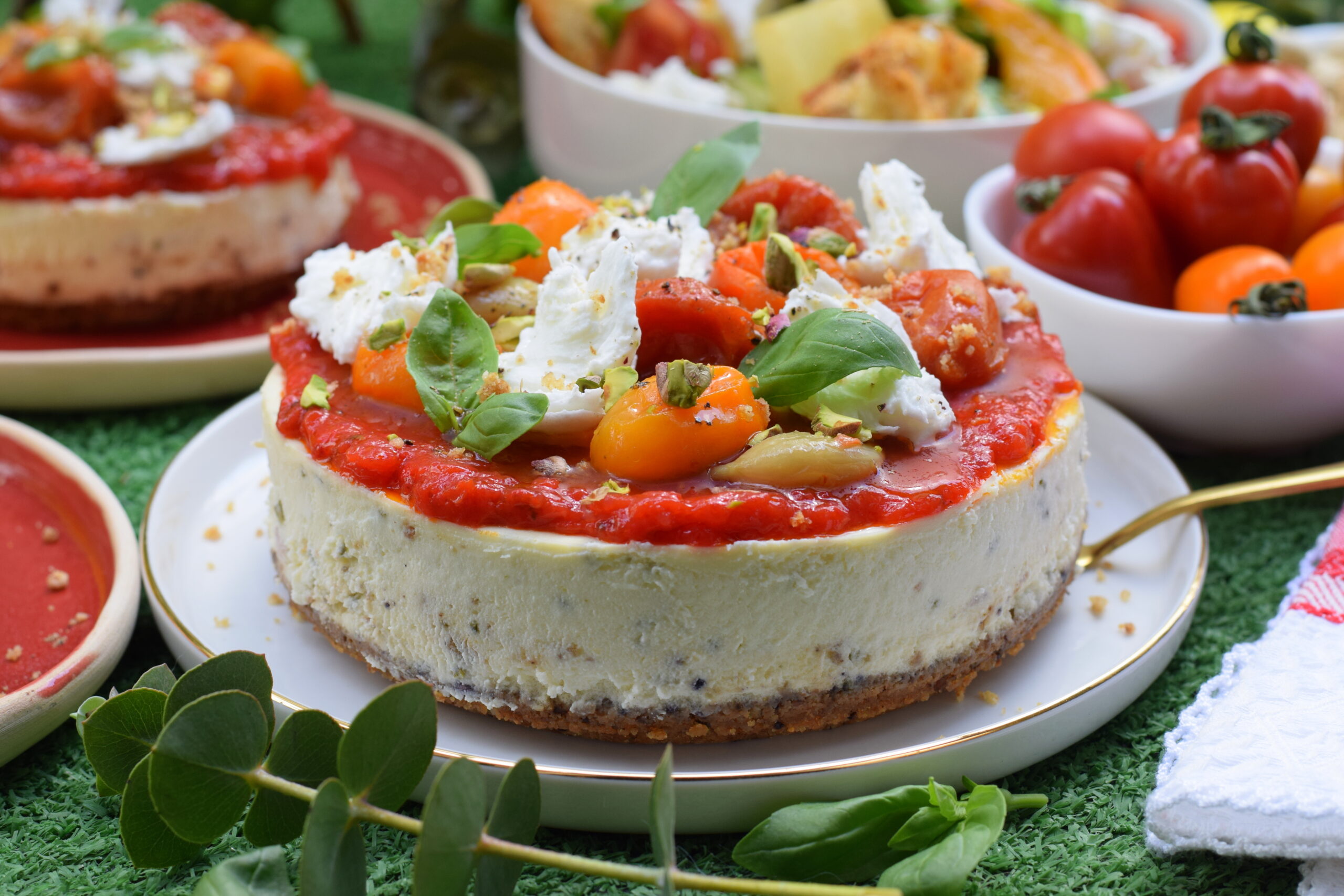 Cheesecake caprese – o explozie de arome