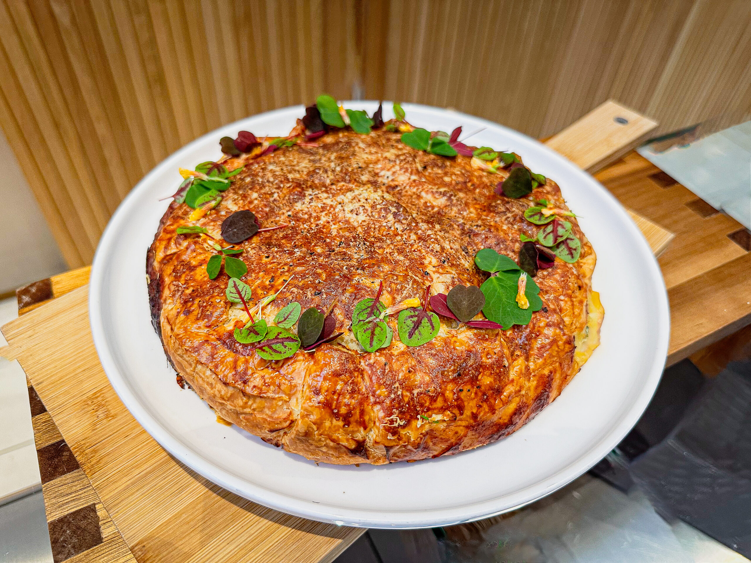 Torta Pasqualina cu arome franțuzești