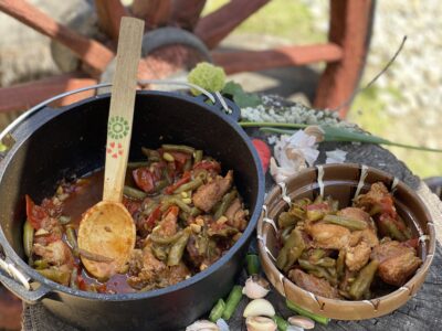 cover photo 1 Ceaun cu porc și fasole verde