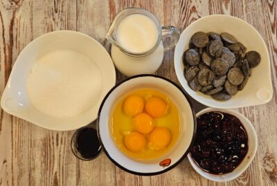 Ingrediente parfait ciocolată