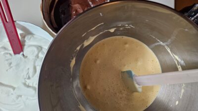 Prelucrare parfait ciocolată