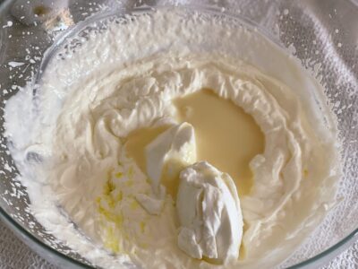 compozitie semifreddo cu ricotta