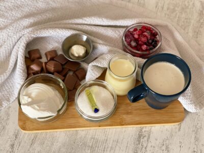 ingrediente semifreddo bonbons