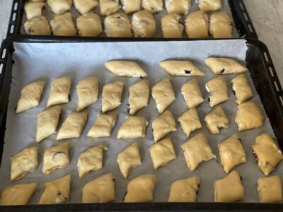 romburi formate cu umplutura sarata