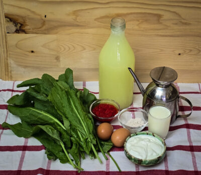 3.ingrediente ciorbă de măcriș