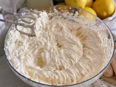 crema 2 pentru Tiramisù al limone