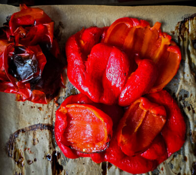 6.ardei copţi curăţaţi