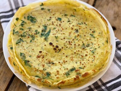 clatite sarate cu spanac