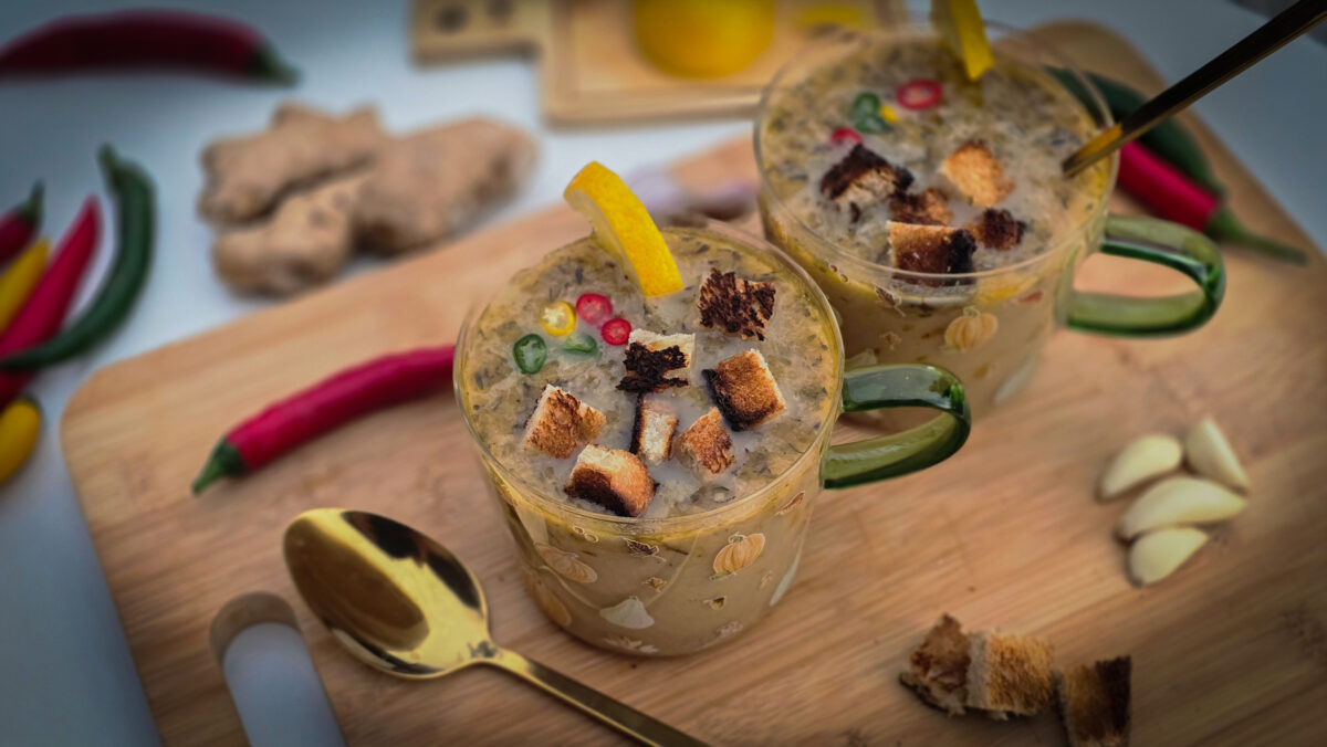 1.cover supă de ghimbir