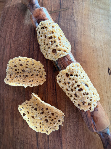 6. Tuille de parmezan