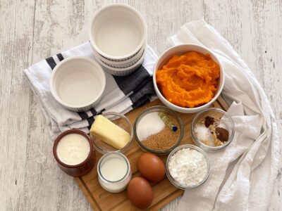 Mini budinci de dovleac ingrediente