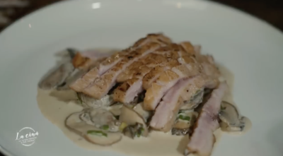 secreto iberico în sos de ciuperci