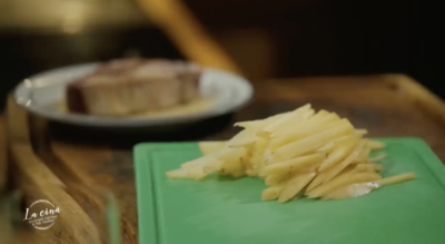 pregătire cartofi pai