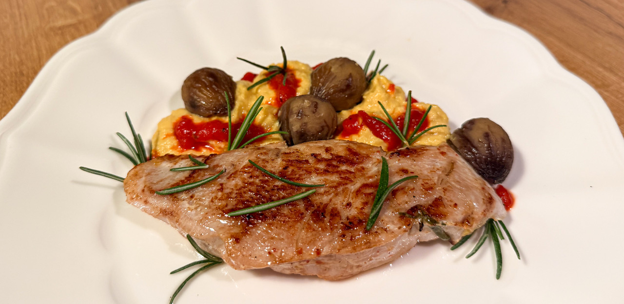 Piept de curcan sous-vide