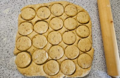 Întindere foaie pogăcele