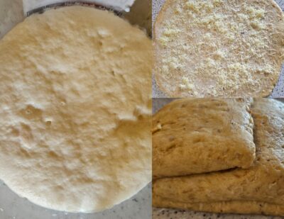 Preparare aluat pogăcele