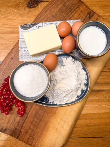 2. Ingrediente Croquembouche craquelin cu vanilie, de Crăciun