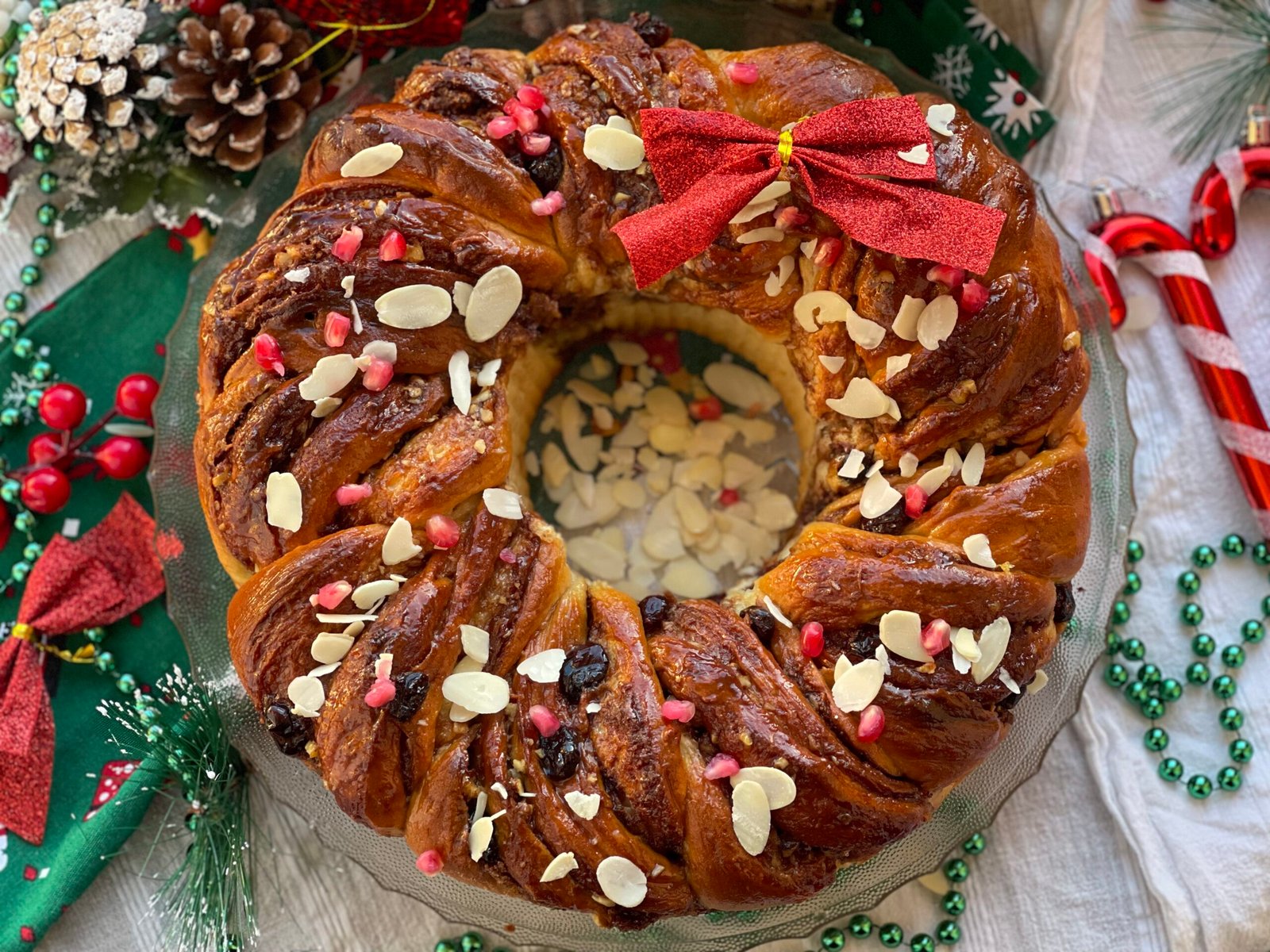 Coroniță babka cu ciocolată și portocale