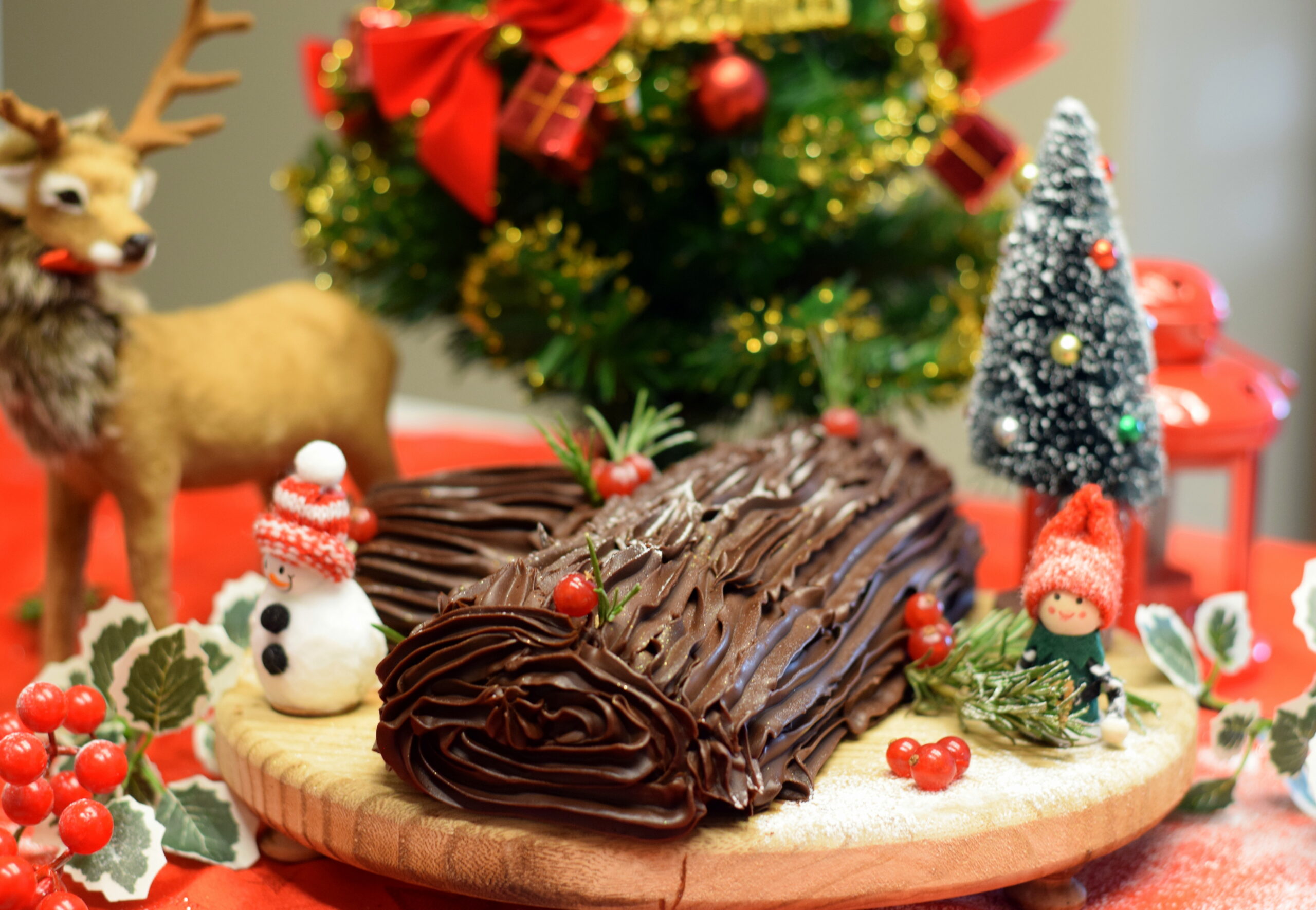 Bûche de Noël – un desert de sărbătoare