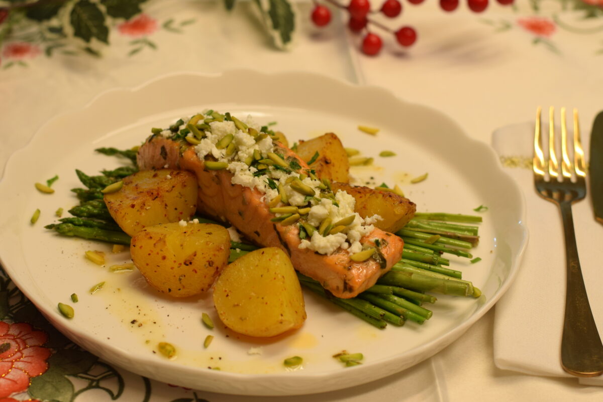 Cover somon cu cartofi