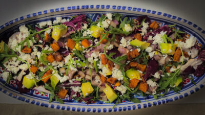 Salată cu cartofi dulci 