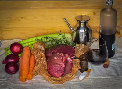 ingrediente Obrăjori de viţel la sous-vide