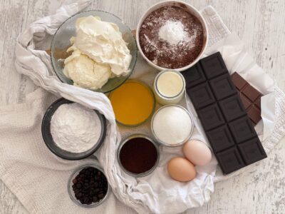 ingrediente Brânză și cafea în staturi