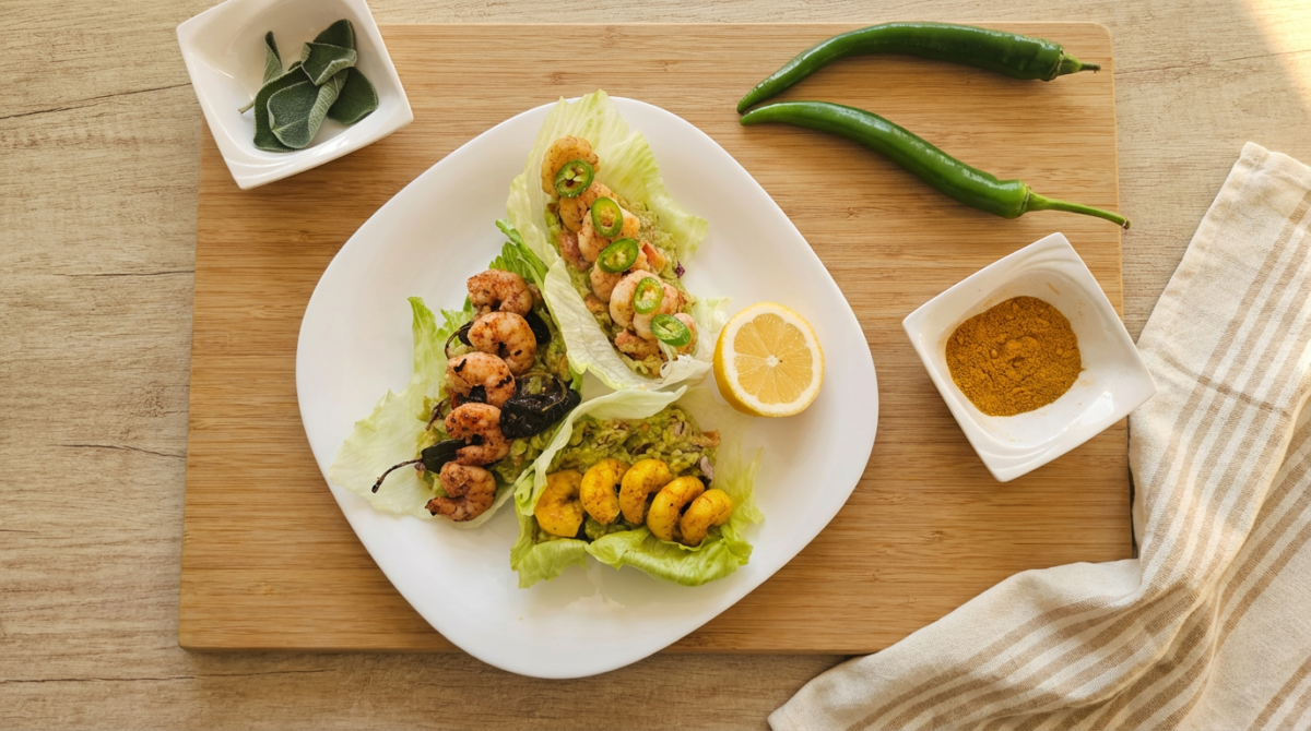 Iceberg Shrimp Tacos