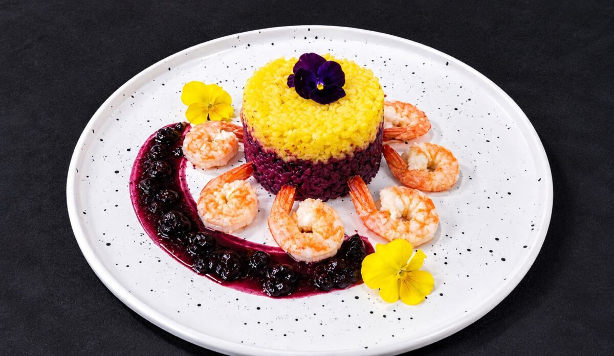 risotto cu creveți