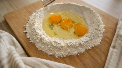 pregătire aluat ravioli 1