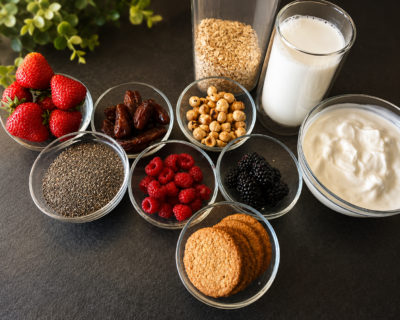 ingrediente budincă de chia