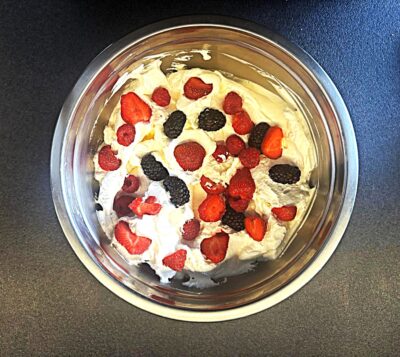 crema cu fructe
