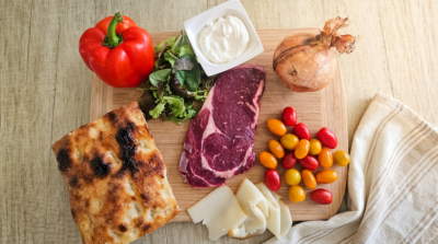 ingrediente Focaccia Cheese Steak