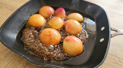 caramelizare piersici 3