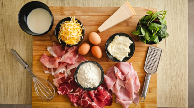 ingrediente rulou sărat la tavă